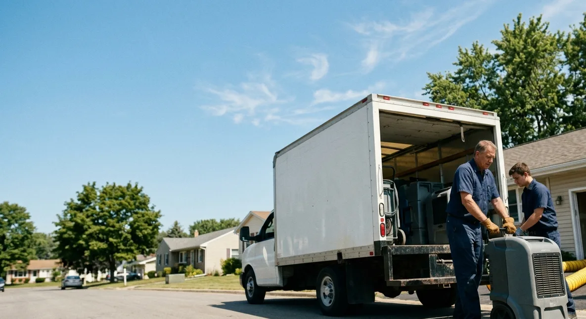 Water Damage Cleanup in Blaine, OH near me